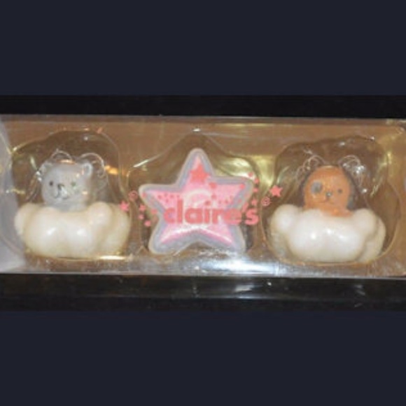 Claire's Other - Claire's Kitten Cat Star Cloud Puppy Dog 3X Set